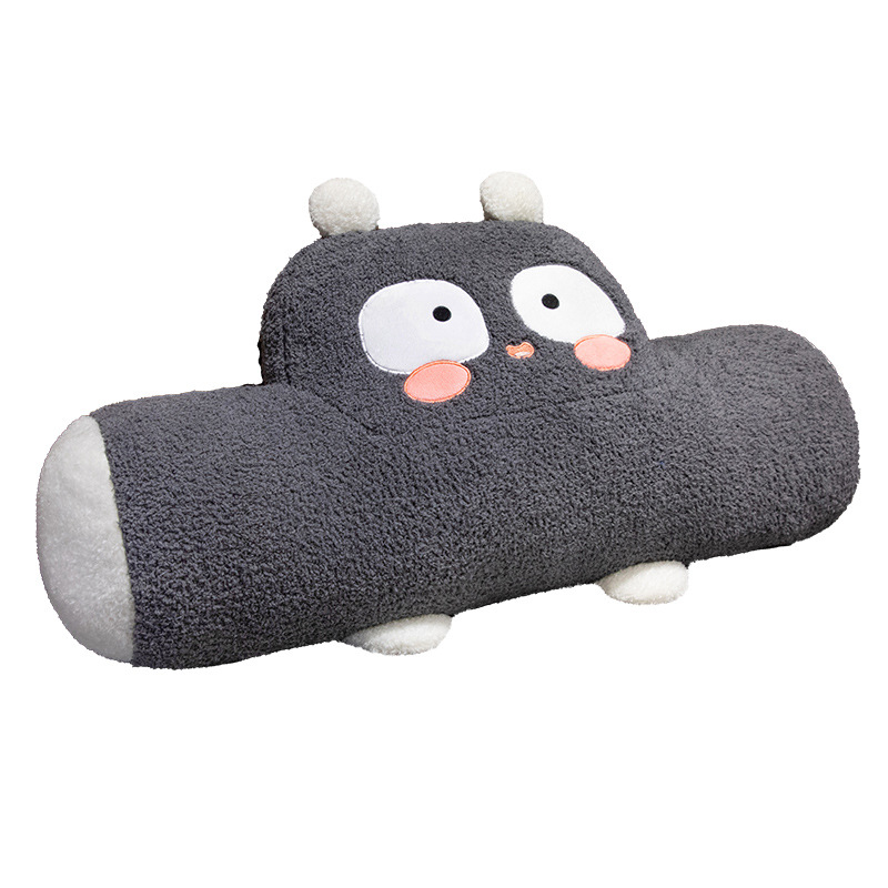 Cartoon car plush lumbar pillow office sedentary lumbar support pillow cushion back lumbar support office chair sofa pillow 5