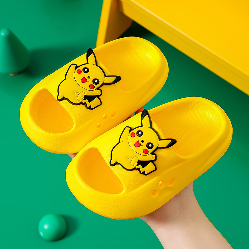 Children's Sandals and Slippers That Feel Like Shit, Summer Boys and Girls, Baby Non-Slip Soft Bottom Home Bathroom Bathing Silent Family