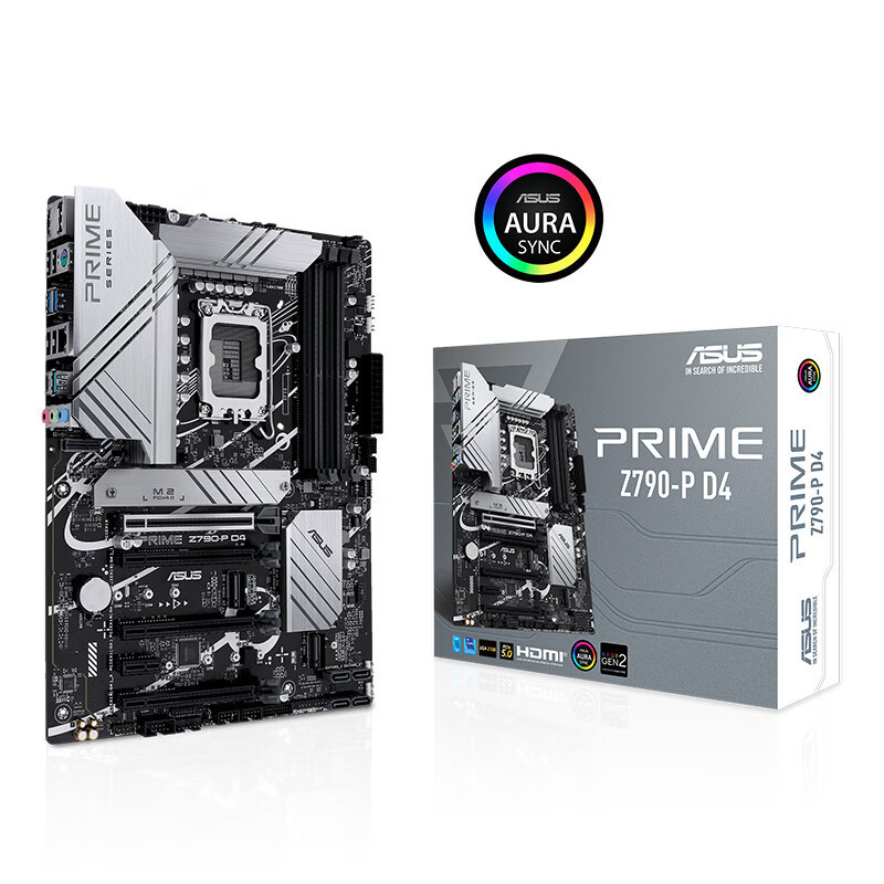 ASUS PRIME Z790-P DDR4 computer motherboard for CPU 13900K/13700K