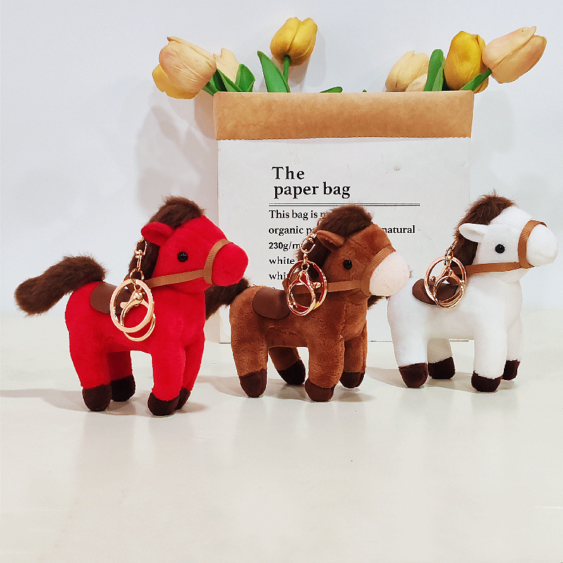 Kapibala muñeco de peluche mochila colgante animal muñeca bolsa colgante coche llavero regalo pequeño al por mayor