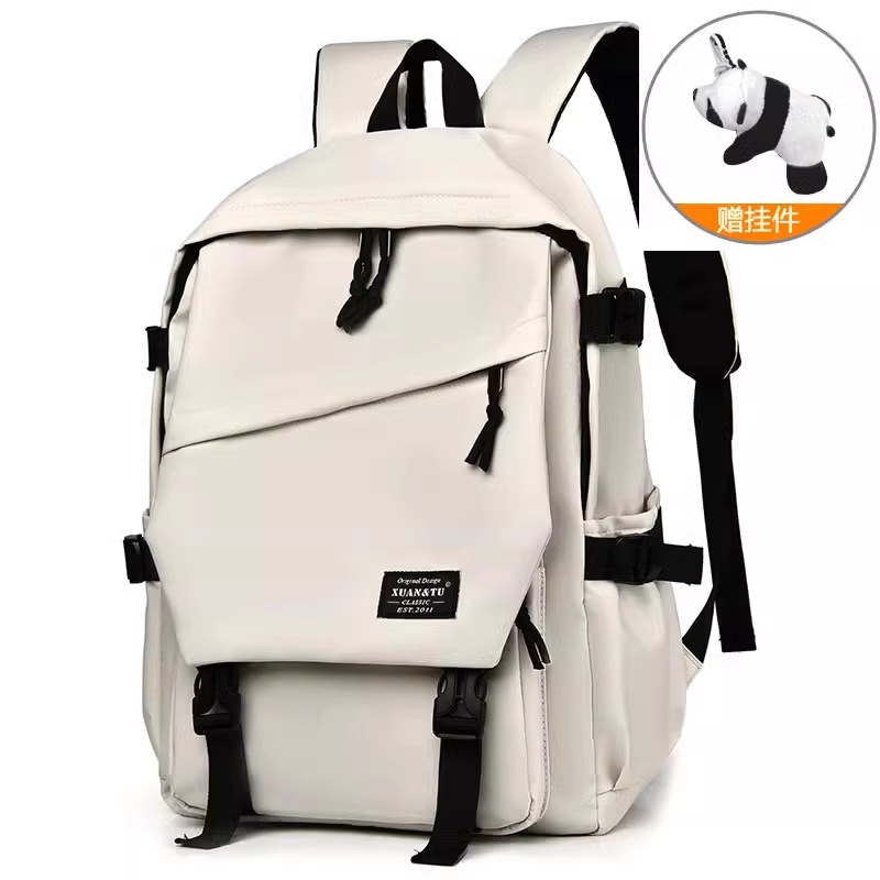 White [Send Bear Hanging Decoration]