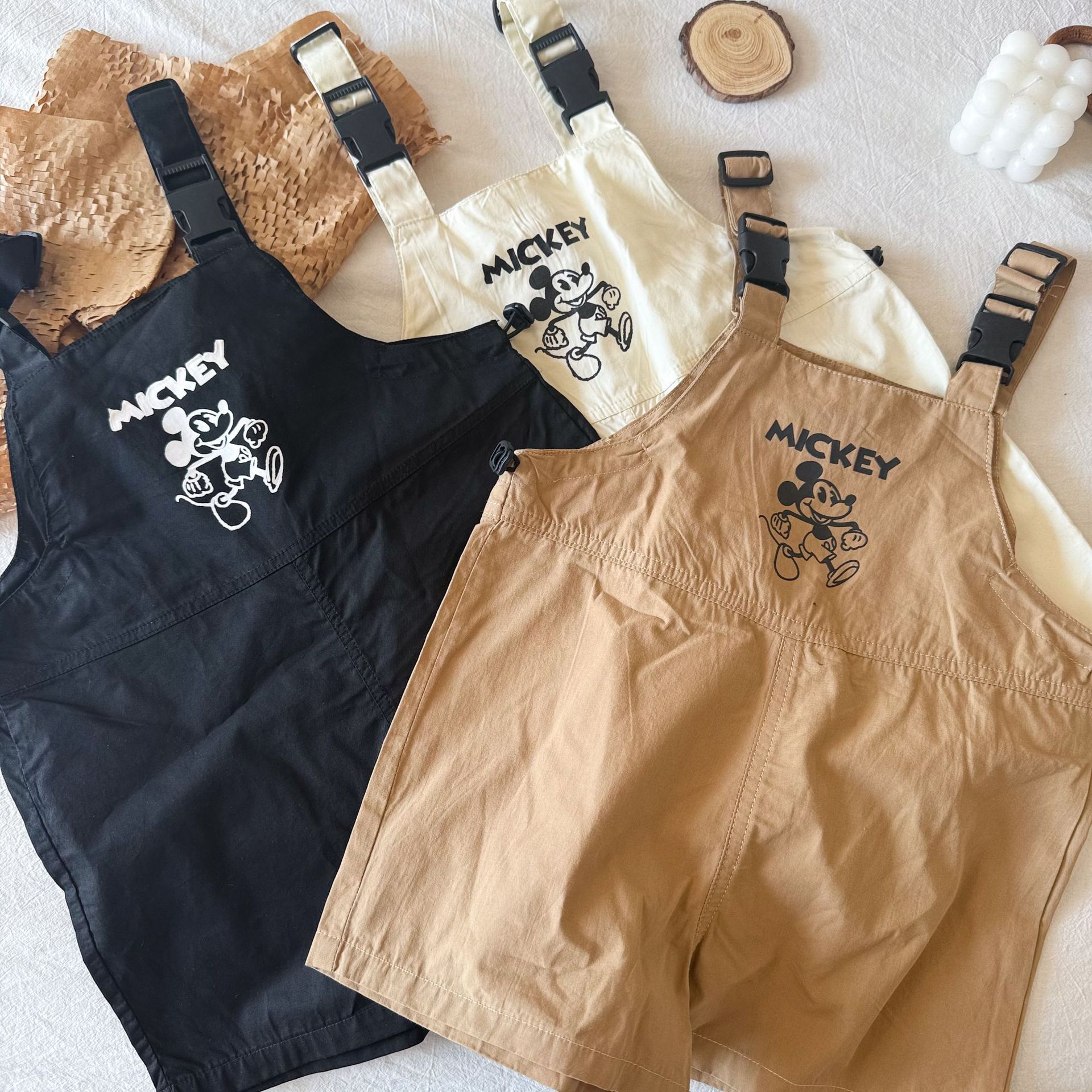 Children's Shorts Boys' 2025 Summer New Children's Full Print Five-point Pants Pure Cotton Baby's Casual Women's Thin Pants