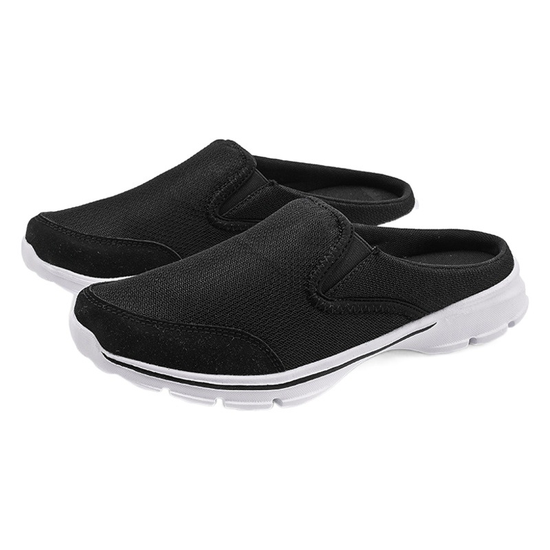 Transfronterizo más el tamaño de malla zapatos de hombre 48 sandalias de verano de mediana edad y ancianos transpirables de los hombres de moda ligera media Zapatillas Zapatos Casuales