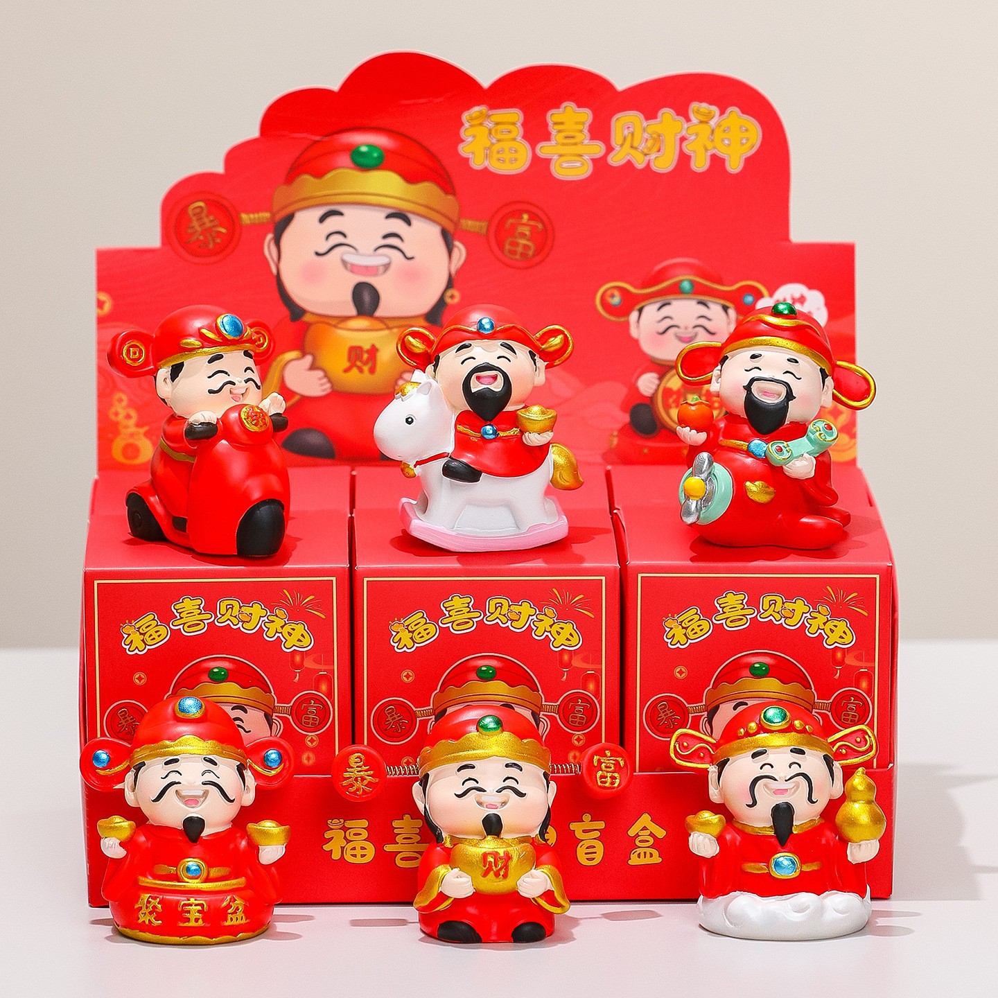 クリエイティブな十二星座クリスタルブラインドボックス置物、天然素材のオフィス装飾ギフト、オフィスギフト、ストレス解消玩具