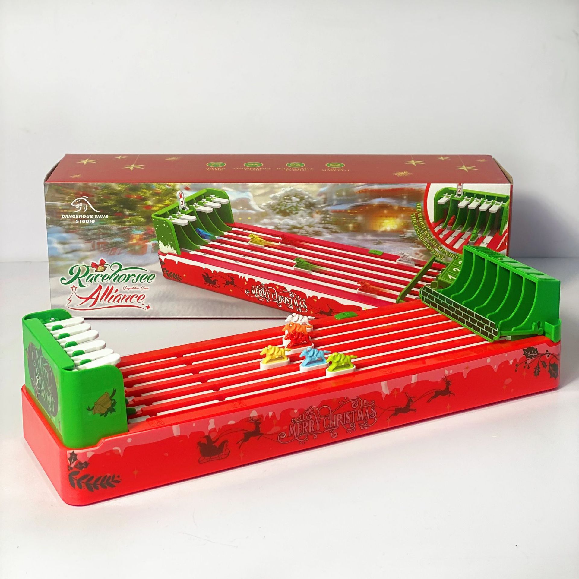 Jockey League의 크리스마스 버전(영어 색상 상자)