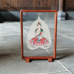 5YA1批發實木黑胡桃透明相框榫卯雙面磁力擺台8/10寸/a4簡約標本