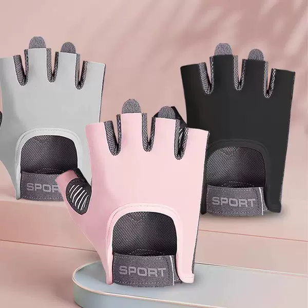 Men's and Women's Cycling Half-Finger Gloves, Breathable, Non-Slip, Wear-Resistant, Mountaineering, Rock Climbing, Shock-Absorbing, Outdoor Sports and Fitness Gloves