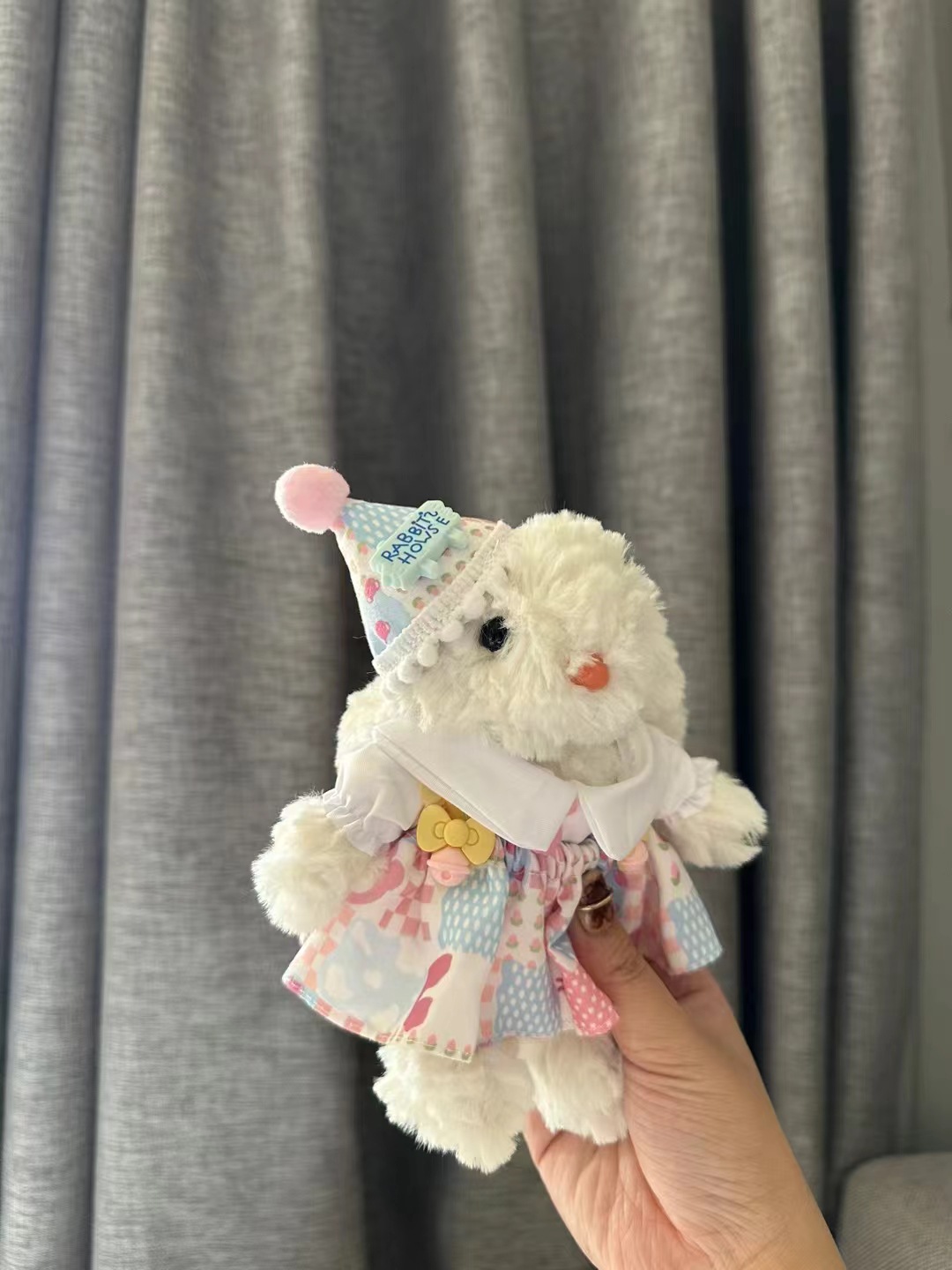 243g Weight Bag Charms Bag Accessories Type 1 Piece Quantity Holiday, Daily Occasion Plush Material Rabbit Pattern Cartoon Style, Cute Style 1 Piece Plush Rabbit Bag Charms 6