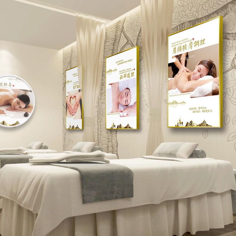 Beauty Salon Wall Decoration Hanging Paintings Health Center Advertising Posters Wall Stickers Club Beauty and Body Murals