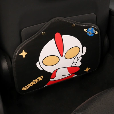 Car anti-kick pad rear seat back universal wear-resistant leather anti-fouling pad cartoon new car anti-dirty pad protection pad