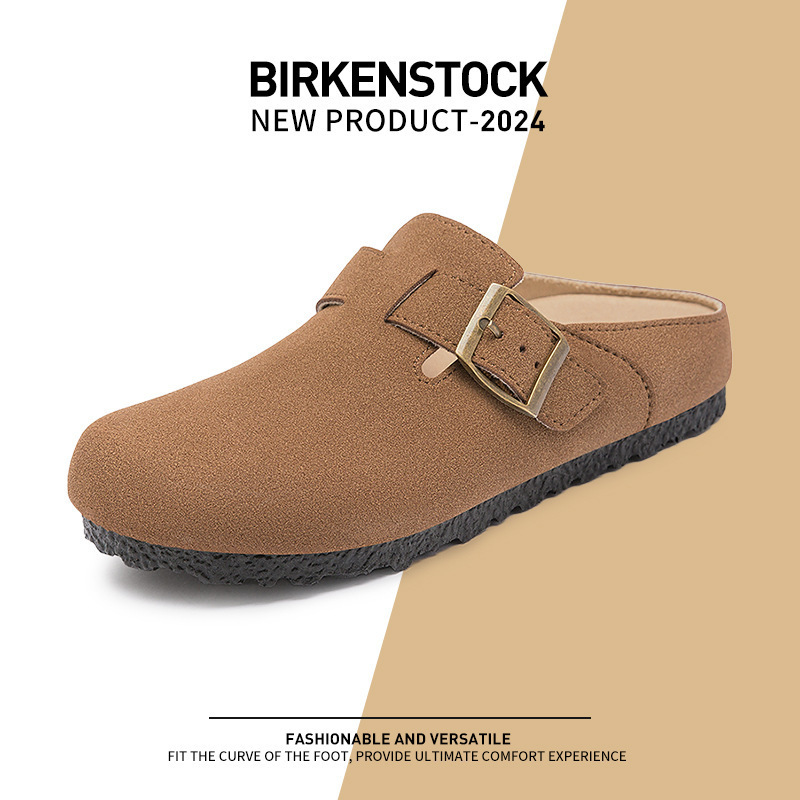 Zapatos de mujer de verano nuevos zapatos Bocken zapatillas transpirables con suela suave sandalias cómodas zapatos casuales de moda versátiles zapatos de moda image 3