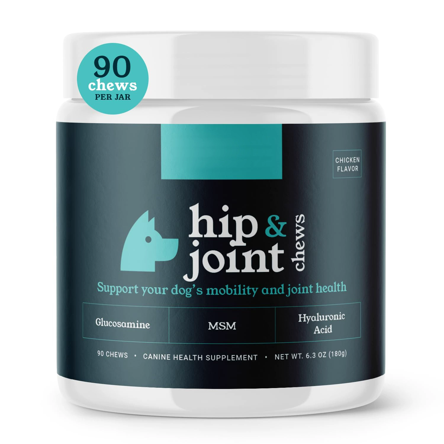 Горячий товар для трансграничной торговли: жевательные таблетки HipJoint с хондроитином для собак, защищающие суставы (OEM).