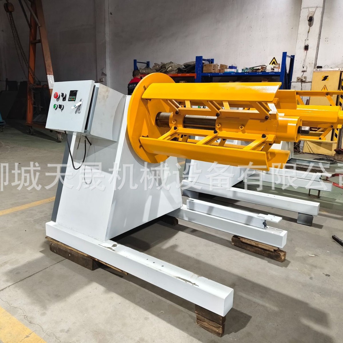 D650mm 钢板网机放料架 放料机数控精密冲床送料机轻型送料架