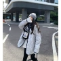 中长款秋冬保暖羽绒白鸭绒