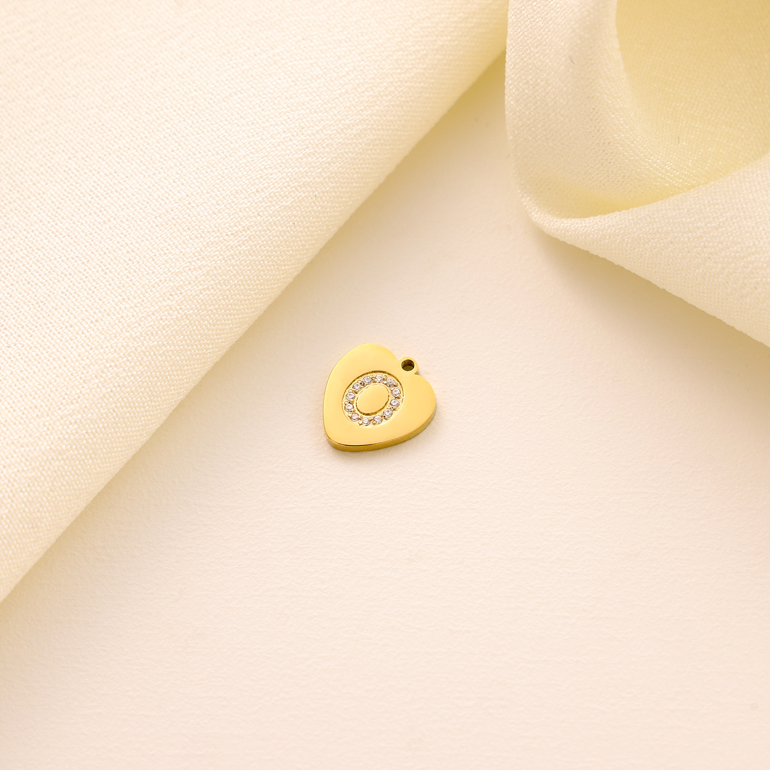 3g Weight Pendant, Chain Jewelry Making Type Zircon Inlay Material DIY Jewelry Accessories Classification 1 Piece Quantity 304 Stainless Steel Material Letter, Heart Shape Pattern Inlay Design Simple Style, Classic Style Style 1 Piece 304 Stainless Steel Zircon Letter Heart Shape Pendant Chain 5