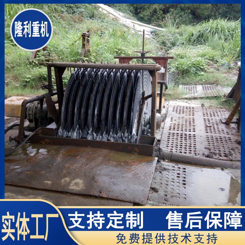 厂家供应磁选厂圆盘式尾矿回收铁精粉设备 盘式尾矿回收机设备