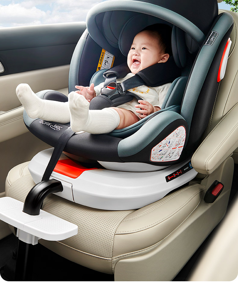 Car Child Seat for Babies, Infants and Toddlers, Suitable for Newborns Aged 1 to 10 Years Old, Can Sit and Lie Down, Universal
