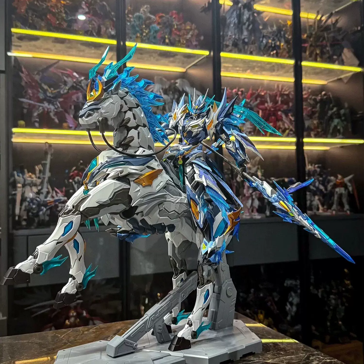 魔动核干将曹仁赵云青龙吕布敖丙白雪姬阿修罗拼装益智等高达盲盒