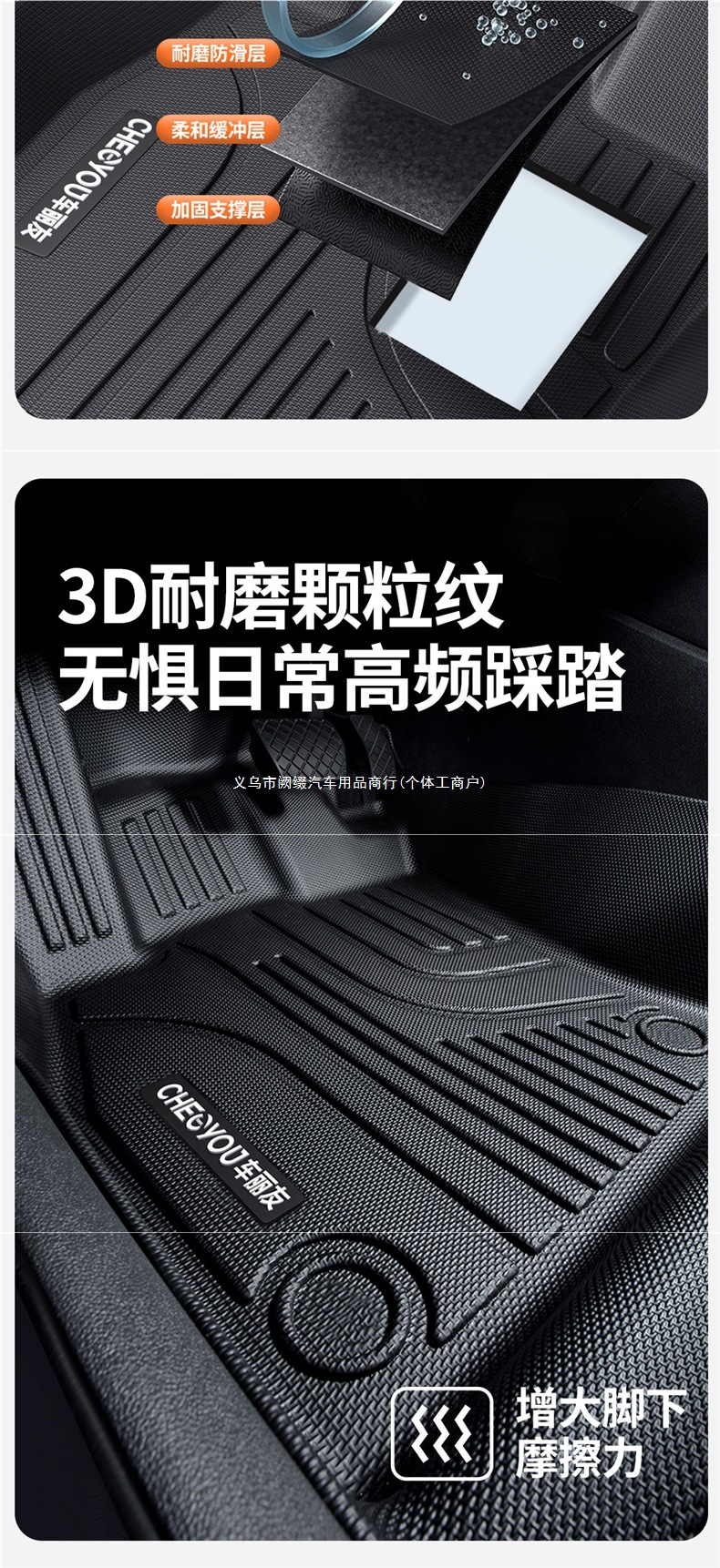 Suitable for Cadillac CT5 XT5 XT4 XTS ATSL full coverage TPE car floor mats Xman