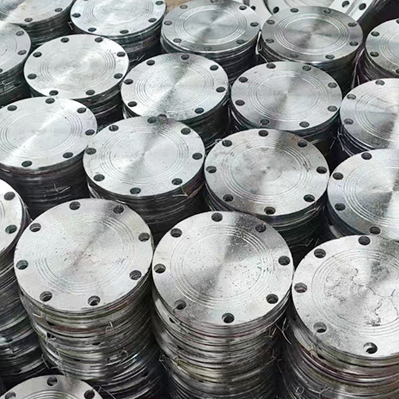 法兰毛坯 液压阀法兰 煅打热扩法兰 车加工成品 倒角