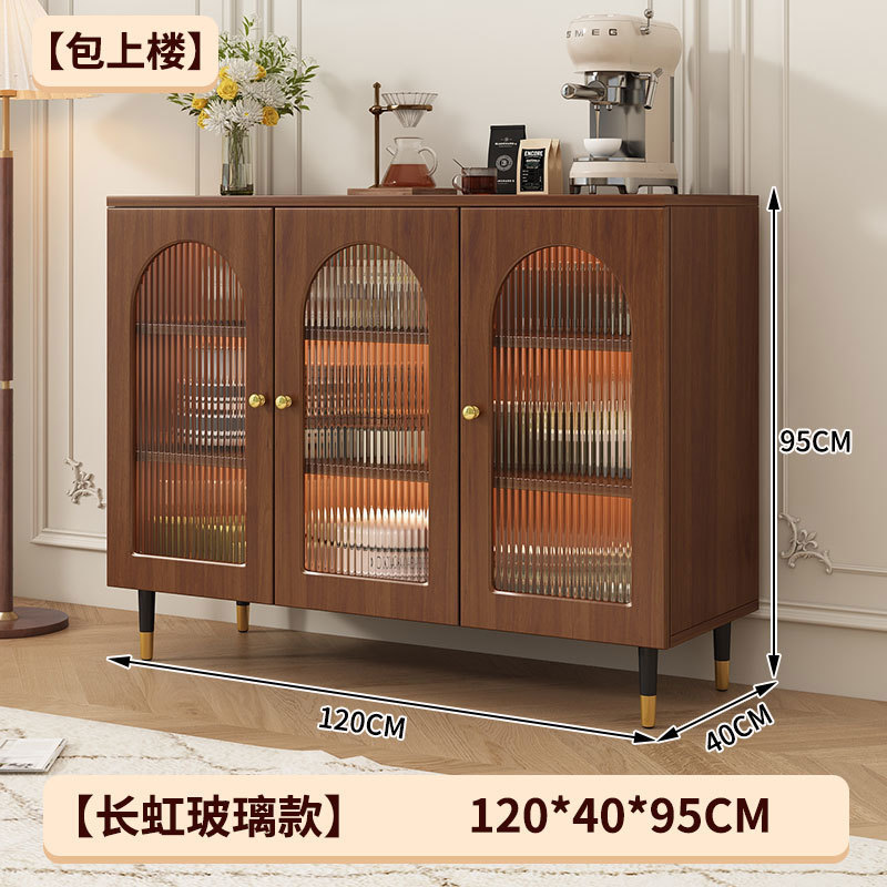 Gabinete de comedor moderno y simple, armario de almacenamiento de caña de viento, sala de estar, armario de té de cocina doméstica, armario de viento