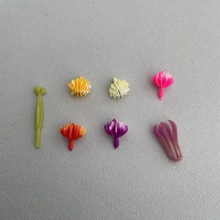 人造仿真花花芯配件香皂花假花芯绢花塑料琴心花蕊植物半成品批发