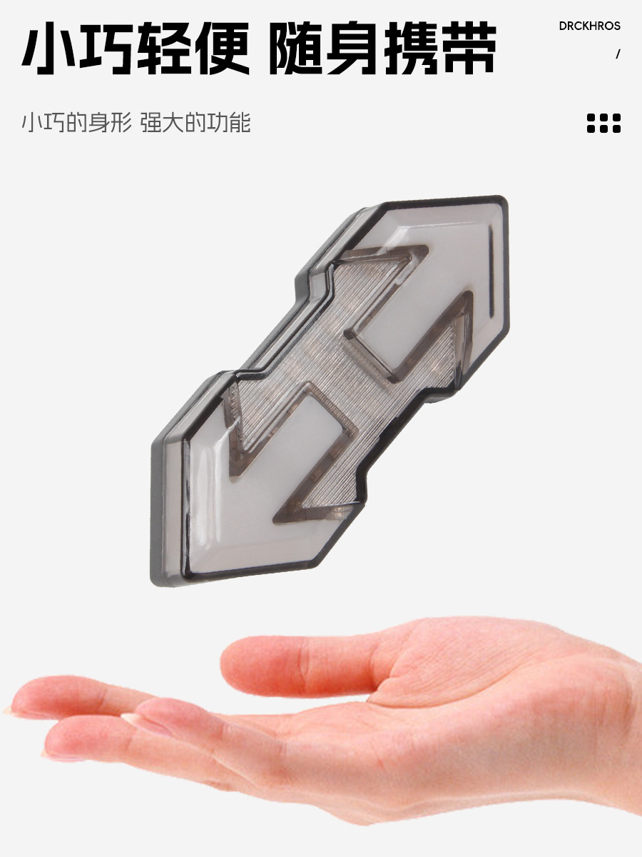 Luz trasera para bicicleta con control remoto, señal de giro y freno, recargable USB