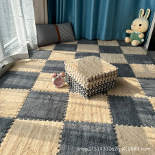 厂家直销毛绒地毯卧室家用拼接地垫客厅阳台飘窗满铺大面积隔音垫