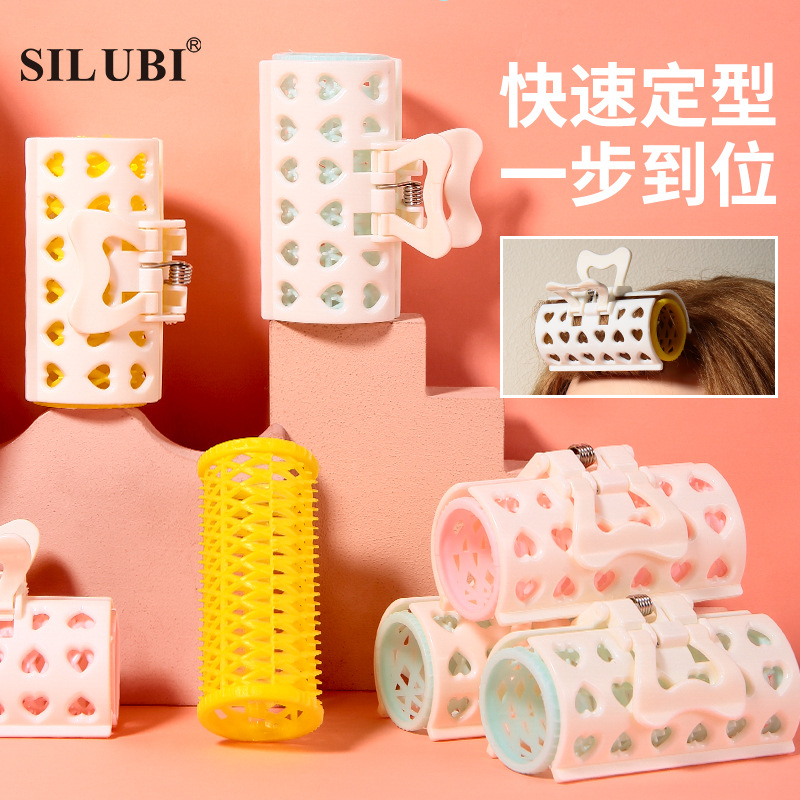 Slubby amor rizador de pelo hueco 3 paquete ABS onda de pelo raíz mullido que forma rizador al por mayor S908