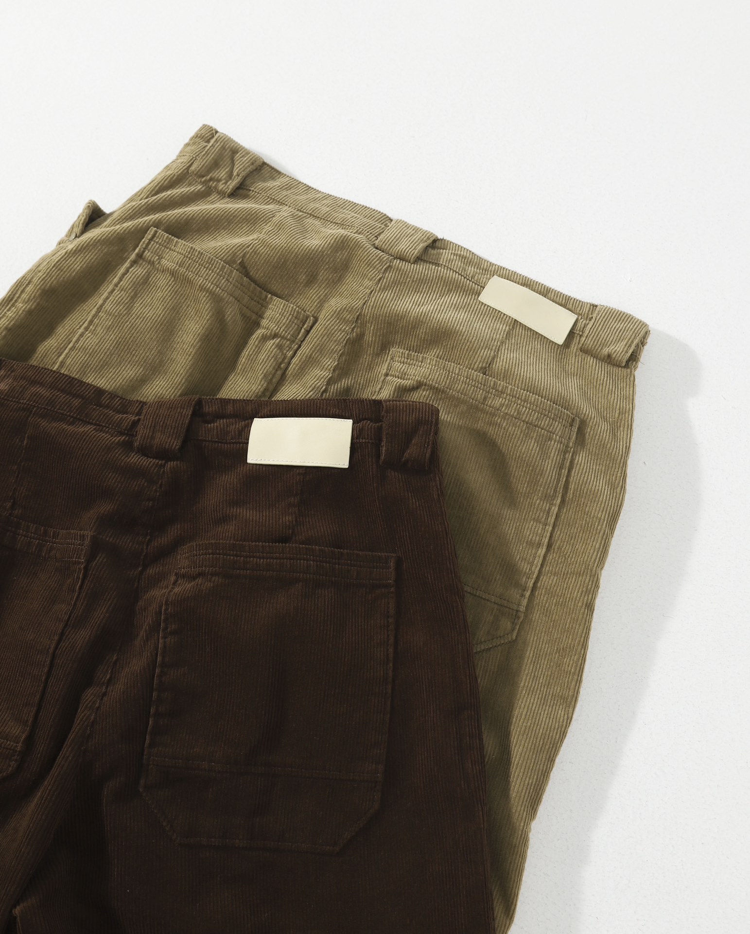 Epi Old Money Style Corduroy Casual Pants Loose Fit Unisex_voghion.com