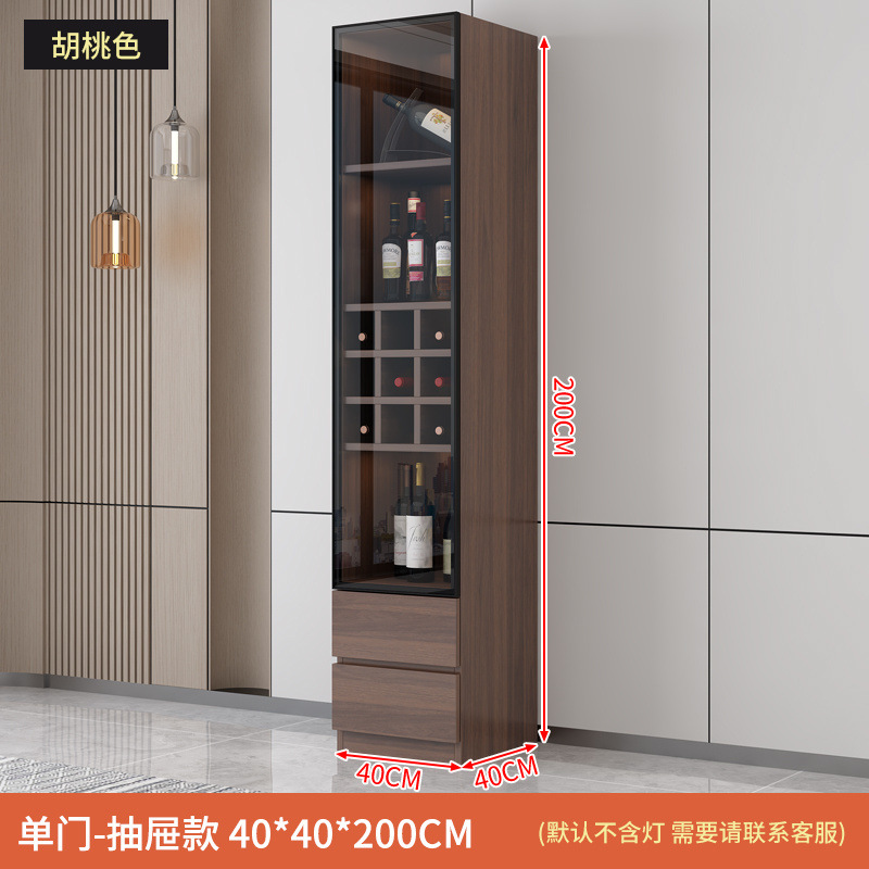 Модель с одной дверью и двойным ящиком, винный шкаф 丨40.