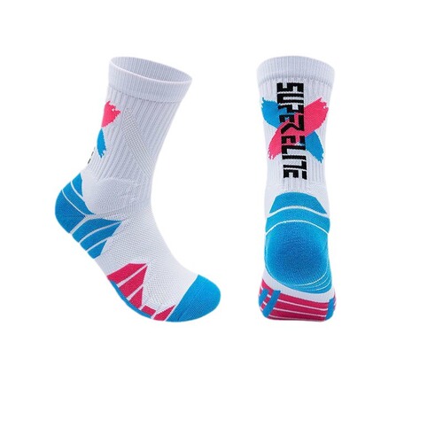 Professional high-top sports actual basketball socks wild towel bottom breathable elite men and women mid-top high-top long thickened