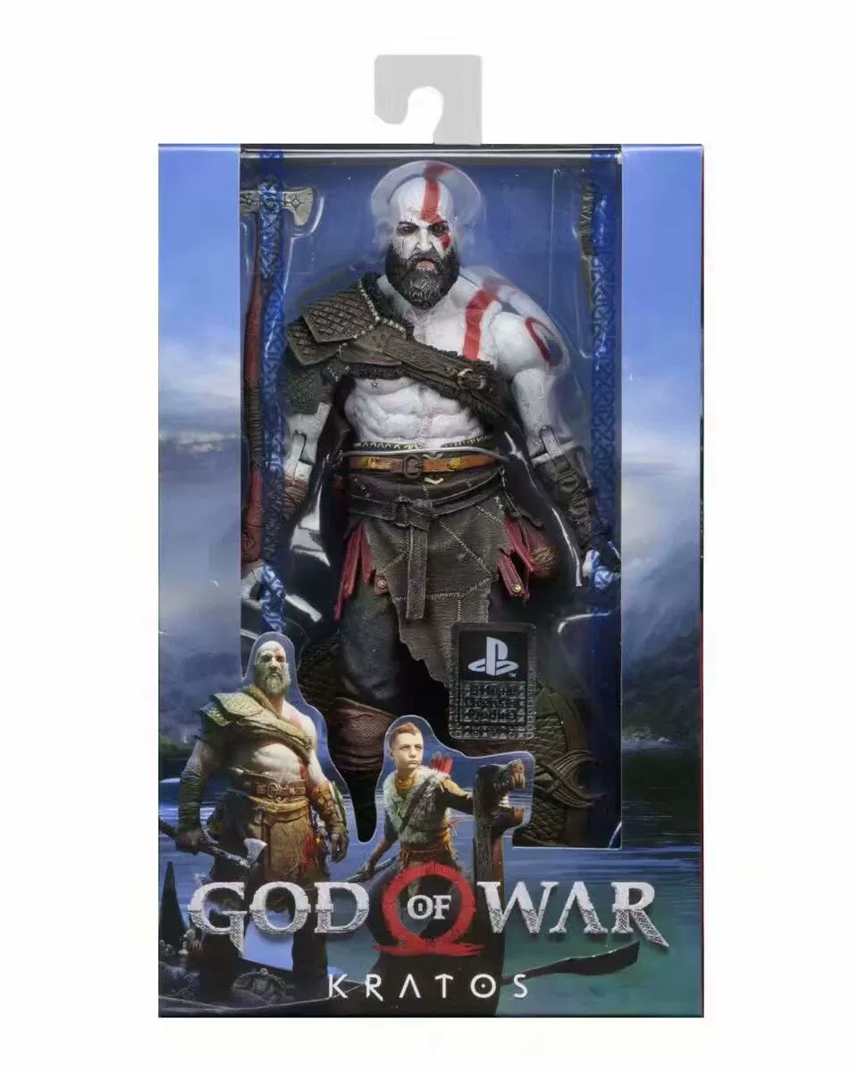 NECA God of War 2018 «Отец и сын», коробочная версия Кратос
