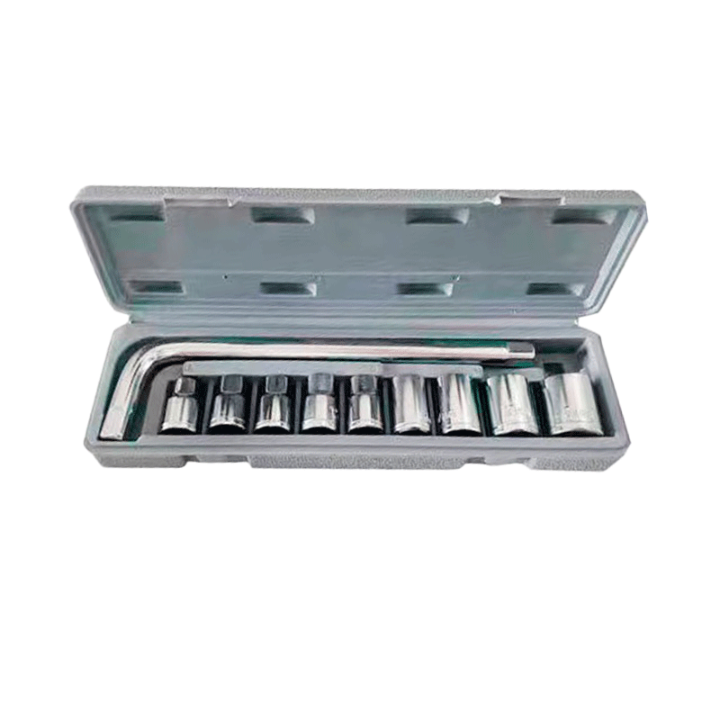 Juego de llave de trinquete de acero al cromo vanadio genuino, juego completo de herramientas de reparación de automóviles mecánicos multifuncionales, juego completo