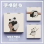 折叠式少女宿舍定制小镜子