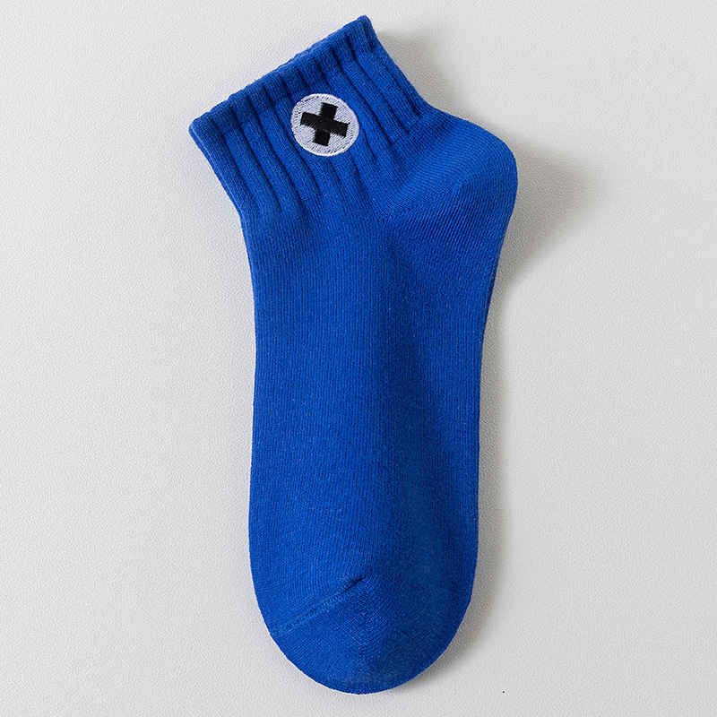 단색 X 자수 [파란색] 자수