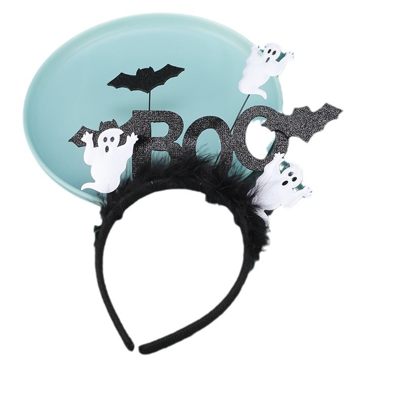 工場ハロウィーン装飾品フェルト頭フープアクセサリーパーティー用品ハロウィーン髪フープヘッドアクセサリー化粧舞踏会|undefined