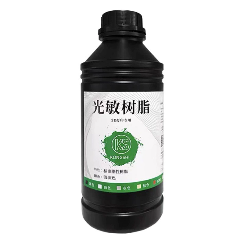 Стандартная жесткая фотополимерная смола для светоотверждения, высокоточная, высокопрочная, для 3D-печати на LCD/DLP, расходные материалы высокого качества
