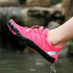 water shoes 跨境戶外五指溯溪鞋男女游泳涉水鞋徒步專業釣魚鞋男