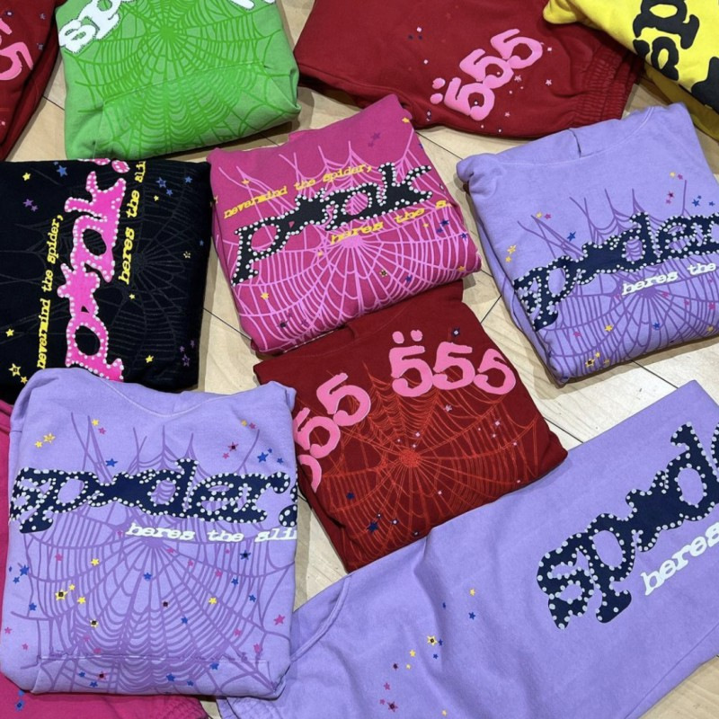 American fashion brand 555555 hoodie sweater men's and women's long sleeve hoodie Young Thug ins