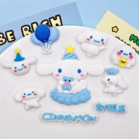 ПВХ большие ушные собаки Yugui собаки diy мягкие резиновые аксессуары для мобильного телефона чехол для воды