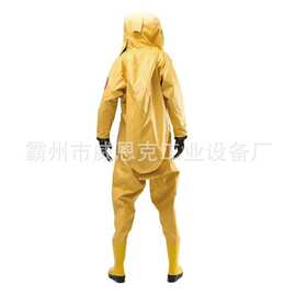 抗压防爆特级化学防护服 高危有毒气体侵入阻隔全身防护衣物
