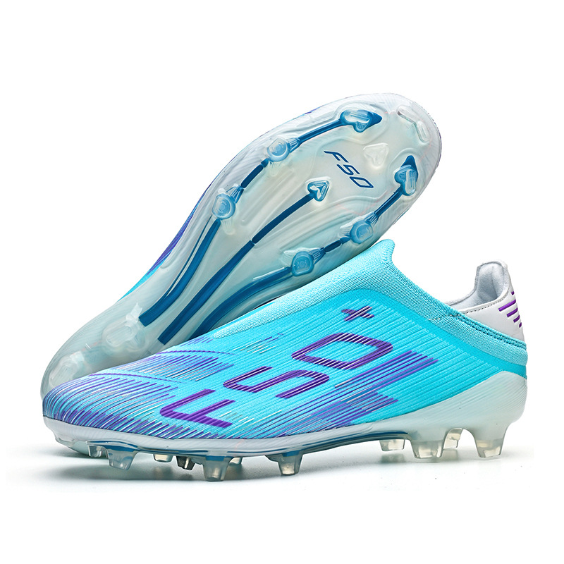 Zapatos de Fútbol Sin Costuras de Caña Baja con Tacos, TPU, Ligeros, para Césped