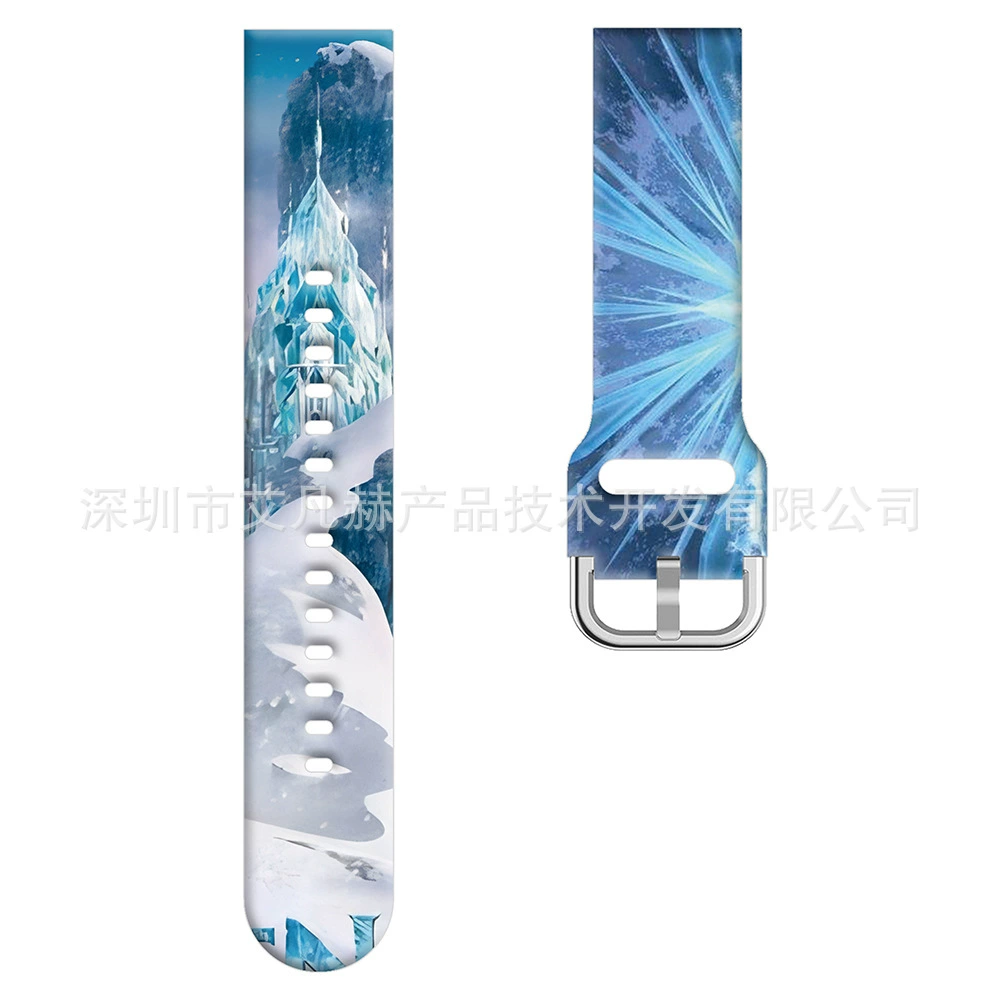Samsung, huawei, силиконовый ремешок для часов, 22мм, «Frozen»