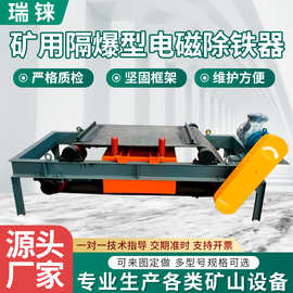 工厂直发矿用隔爆型电磁除铁器自卸式永磁吸铁器悬挂皮带式除铁器