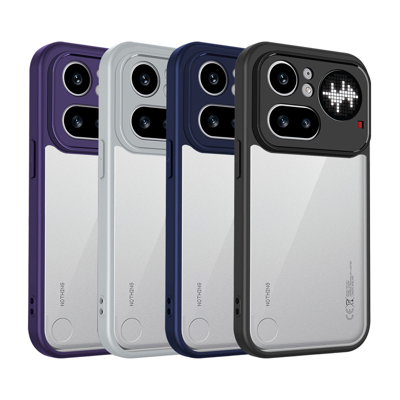 Suitable for Noting Phone 4Apro Mobile Phone Case, Fine Hole Frosted Phone 3A Anti-Fall Acrylic Protective Cover