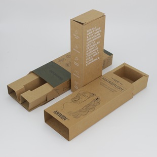 Brown Packing Paper Packaging Box Custom Drawer Box Daily Necessities Color Box Printing Kraft Paper Box Corrugated Electronic Product Box