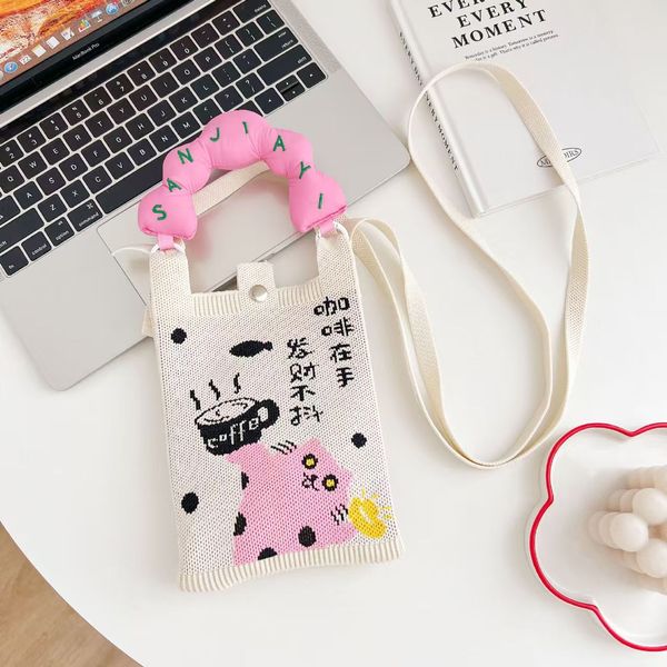 Cute small fashionable cartoon card holder