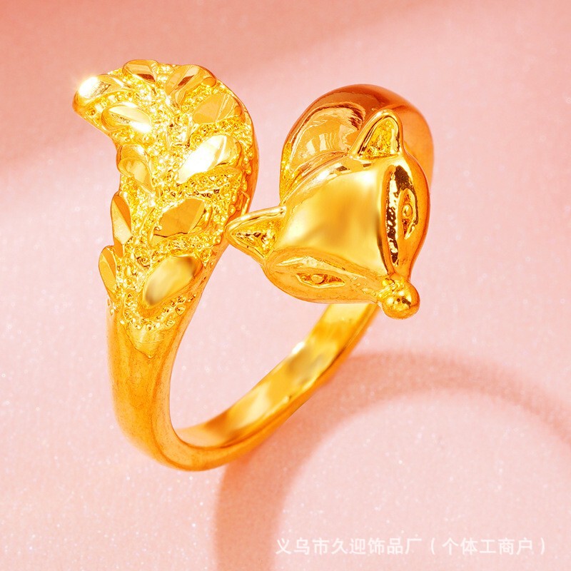 ネットの赤い金メッキのバラの指輪の女性の金の店は同じ金の金メッキの爆発のファッションの金メッキの指輪の商品の商品の供給源の卸売りです。|undefined