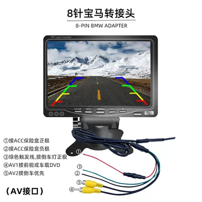 Car display: Two Inputs and Reversing Priority